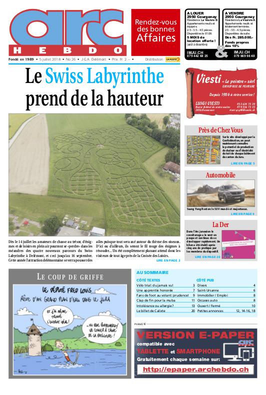 Jeudi 5 juillet 2018