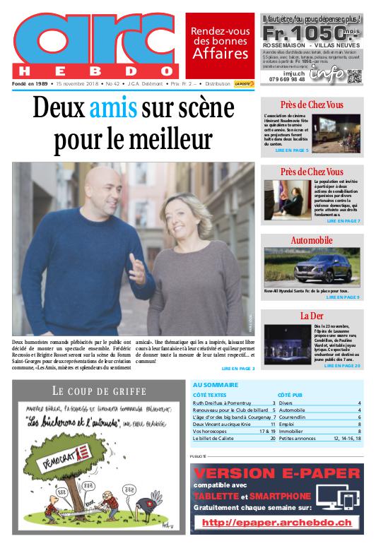 Jeudi 15 novembre 2018