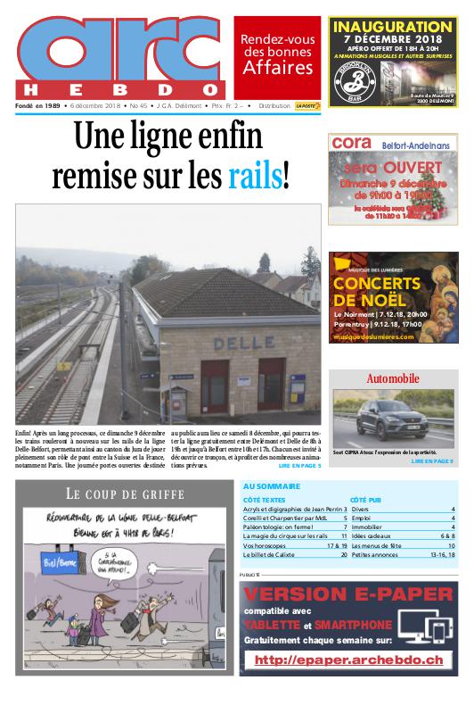 Jeudi 6 décembre 2018