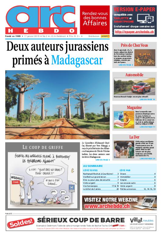 Jeudi 17 janvier 2019