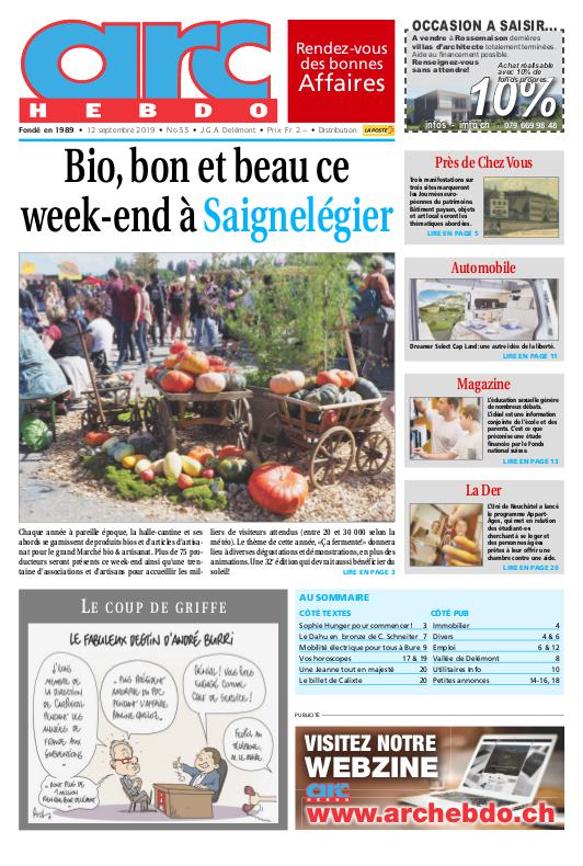 Jeudi 12 septembre 2019