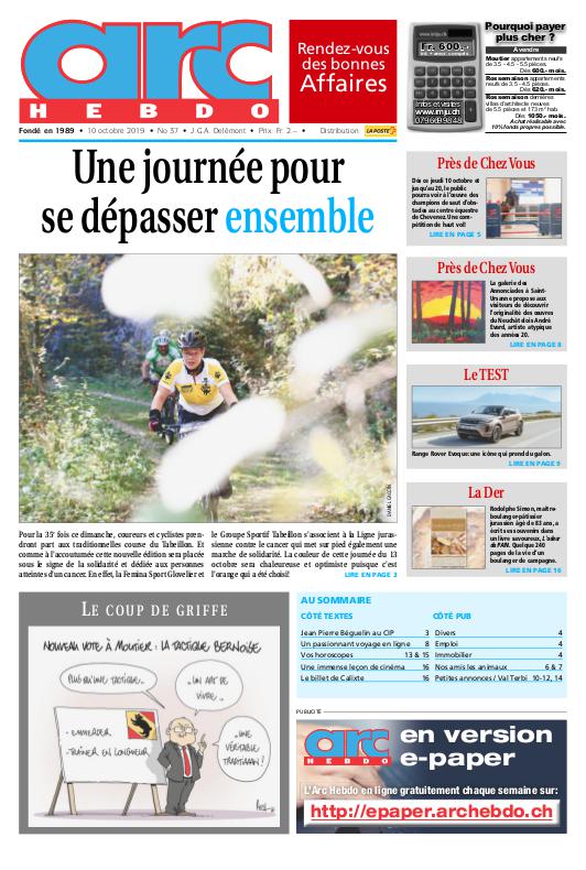 Jeudi 10 octobre 2019