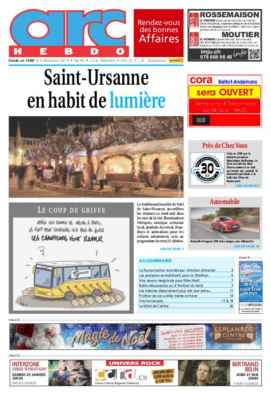 Jeudi 5 décembre 2019