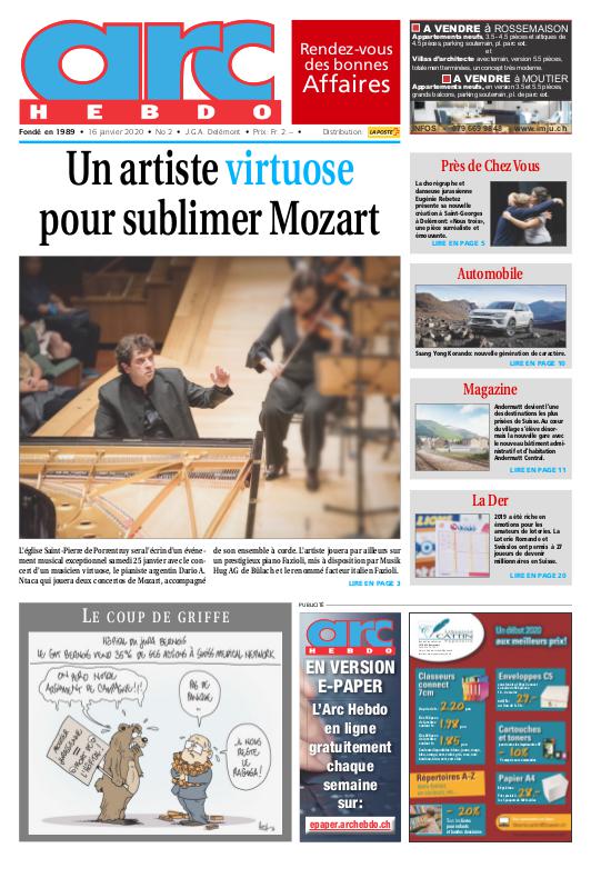 Jeudi 16 janvier 2020