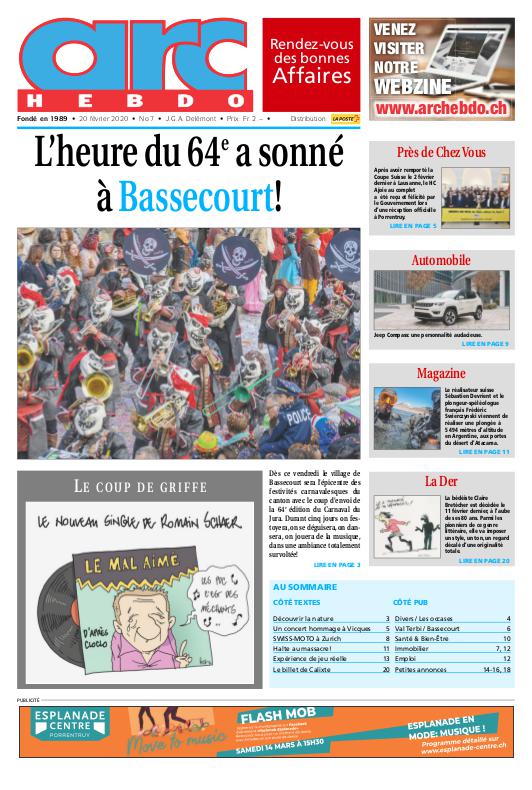 Jeudi 20 février 2020